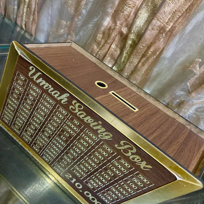 Umrah Savings Box CraftedEchoes